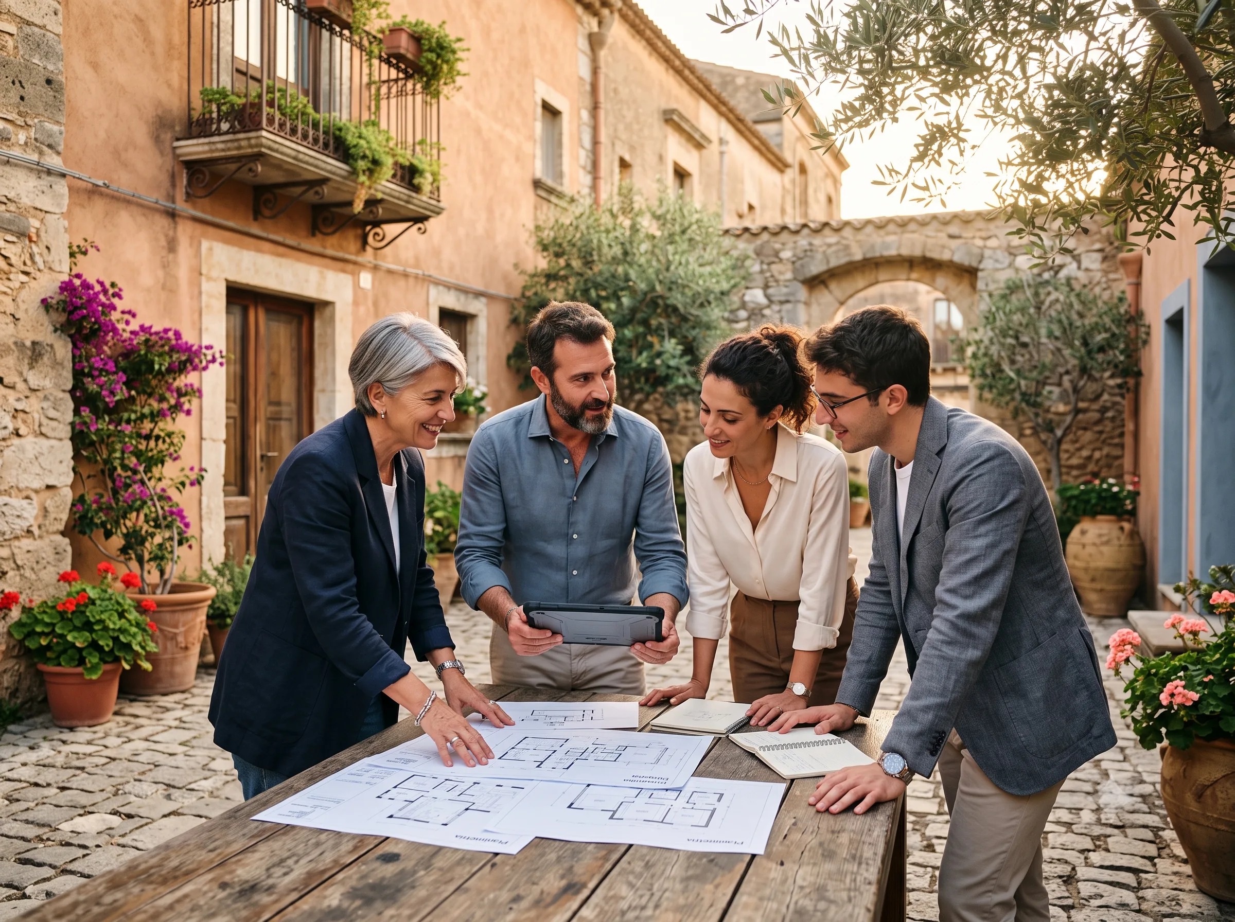 Il team di Progetto Omnia